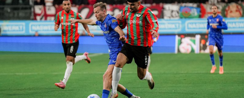 Sterker N.E.C. moet genoegen nemen met punt tegen FC Twente