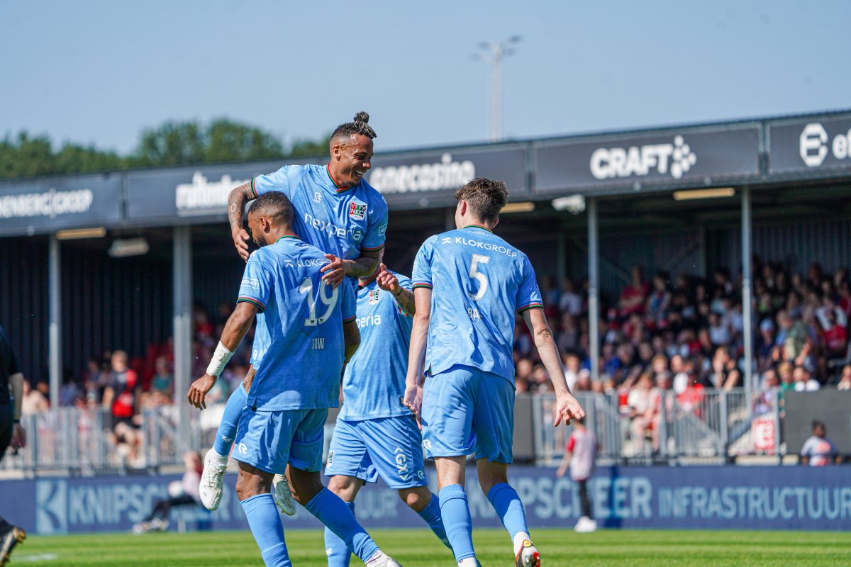 NEC ends its unbelievable season in model with a 1-4 win over Almere Metropolis FC