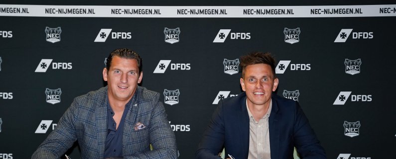 N.E.C. en DFDS verlengen partnership met twee seizoenen